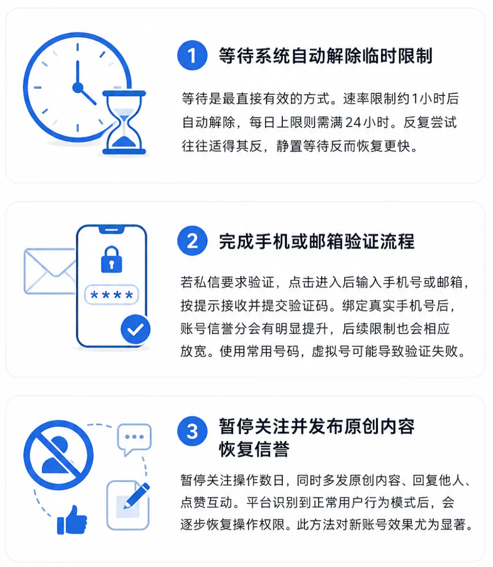 解除限制的方法